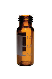 VIAL VIDRIO T/ROSCA 2 ML B/6 MM  R/9 C/BANDA (100)