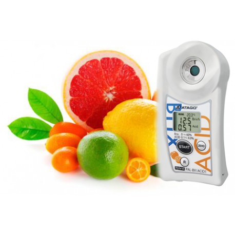 REFRACTOMETRO DIGITAL HIBRIDO PAL-BX/ACID 1 CITRIC