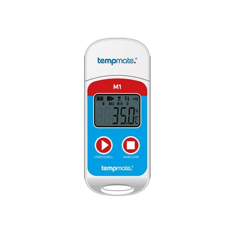 REGISTRADOR TEMPMATE TEMPERATURA USB M1 MULTI-USE