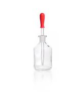 FRASCO CUENTAGOTAS VIDRIO 100 ML C/TETINA