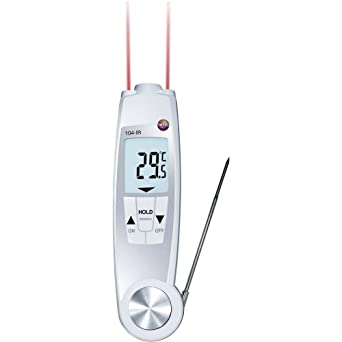 TERMOMETRO IR C/SONDA PENETRACION TESTO 104-IR