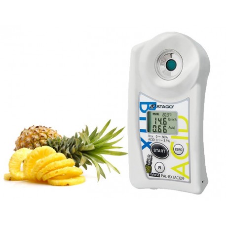REFRACTOMETRO DIGITAL HIBRIDO PAL-BX/ACID 9 PIÑA