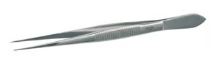 PINZA DISECCION 115 MM RECTA PUNTA FINA 
