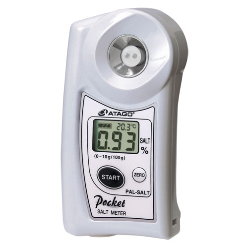 REFRACTOMETRO DIGITAL PAL SALT 0-10%